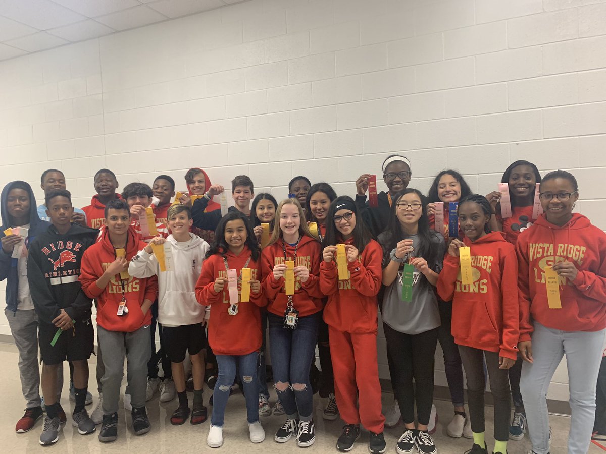 Melissa Benjamin (@mgbenjamin) on Twitter photo Look at all those 7th Grade Ribbons!! Way to go! <a href="/VRMS_Athletics/">Panther (Lion) Athletics</a> <a href="/VistaRidgeMS/">Vista Ridge Middle</a> <a href="/ridgetrack_xc/">Fossil Ridge Cross Country/ Track & Field</a> <a href="/KISDAthletics/">Keller ISD Athletics</a> <a href="/FossilRidgeKISD/">Fossil Ridge High School</a> #PantherPride Look at all those 7th Grade Ribbons!! Way to go! <a href="/VRMS_Athletics/">Panther (Lion) Athletics</a> <a href="/VistaRidgeMS/">Vista Ridge Middle</a> <a href="/ridgetrack_xc/">Fossil Ridge Cross Country/ Track & Field</a> <a href="/KISDAthletics/">Keller ISD Athletics</a> <a href="/FossilRidgeKISD/">Fossil Ridge High School</a> #PantherPride