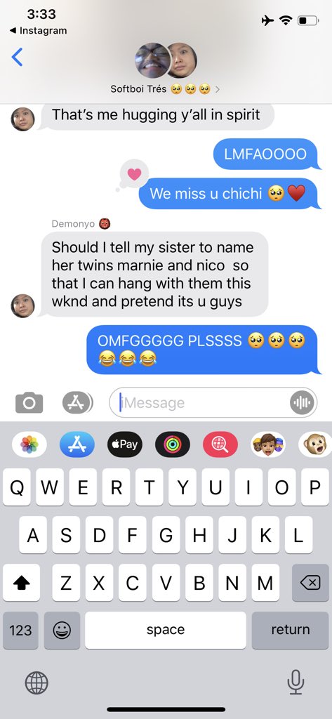_mebs's tweet photo. HAHAHHA THE EPITOME OF FRIENDSHIP 🥺♥️♥️♥️ @cfong_chichi @ianMONTE https://t.co/uwFCDujpk5