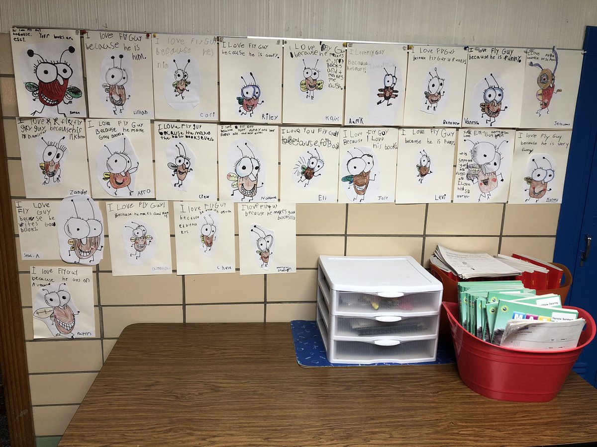 christyKonenka2's tweet photo. First Grade Loves Fly Guy! #marchisreading
#glcsread Glcsrichland https://t.co/ULnuQfDgk2
