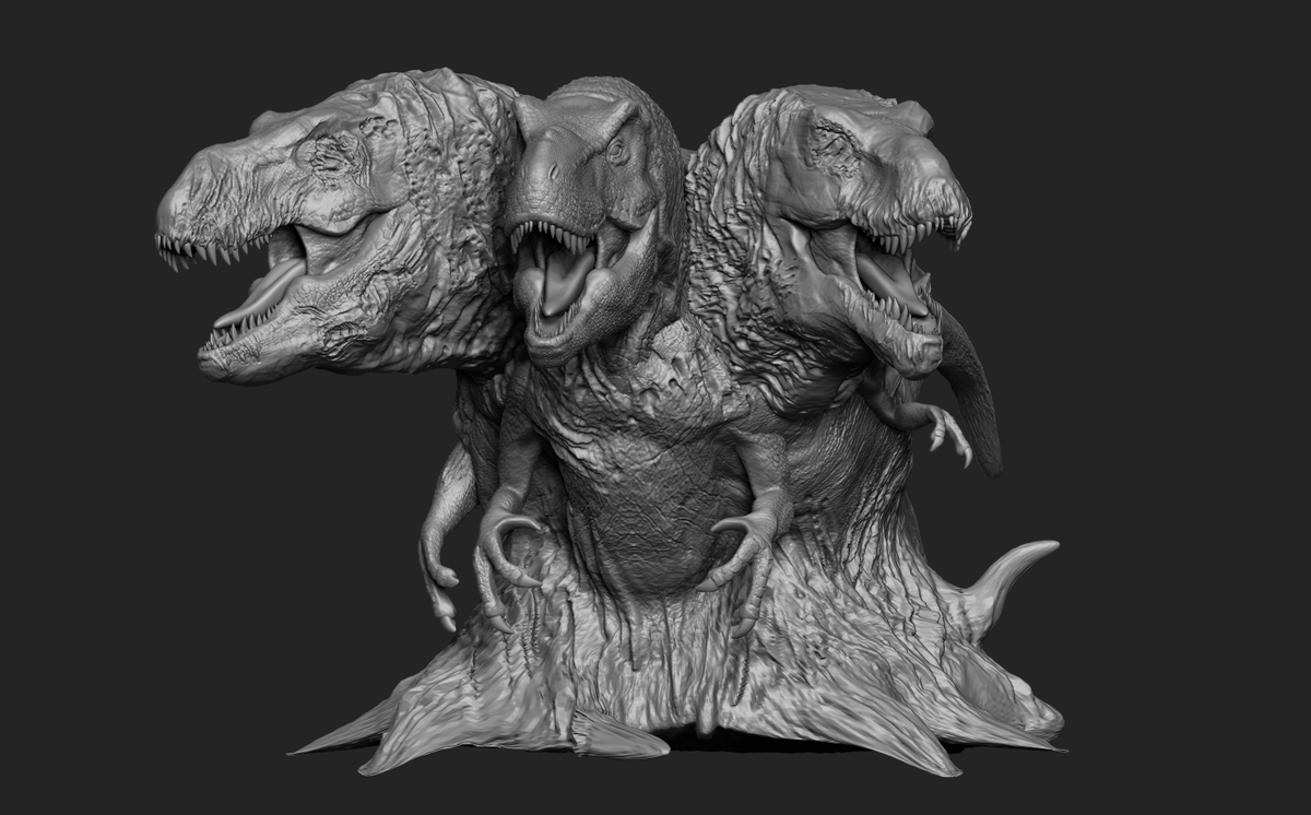 vankev's tweet photo. #jurassicparkchaoseffect #chaoseffect #doomsdayrex #doomsday #tyrannosaurusrex #tyrannosaure #saurishia #tyrannosauridae #jurassicpark #jurassicworld #hybrid #hybrids #characterdesign #creaturedesign #3dmodel #jwfallenkingdom #zbrush #pixologic #paleoart #dinosaur #dinosaurs https://t.co/iPDKWU4Mse