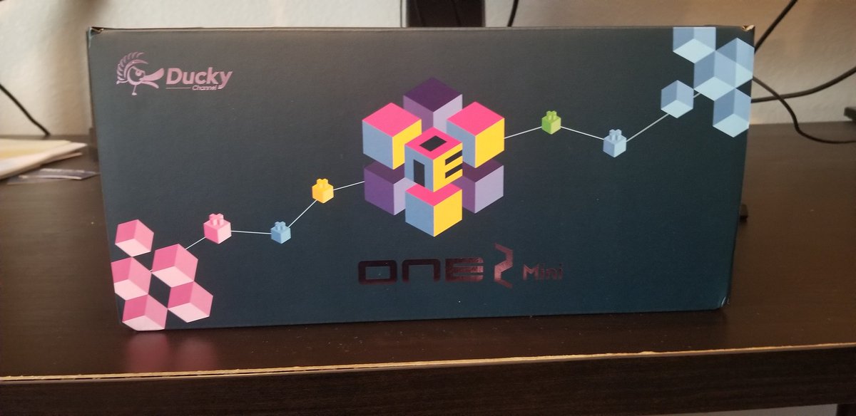 Geezzaz's tweet photo. It's finally here!!! Can't wait to unbox this beauty @DuckyChannel #duckyone2 #cherrymx #duckykeyboard #MechanicalKeyboard https://t.co/i6L6hJLkNm
