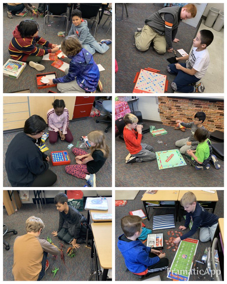 groftteach's tweet photo. Some Friday afternoon fun...board games! #fourthgrade @CVIS17350 https://t.co/z8oPuplNzT