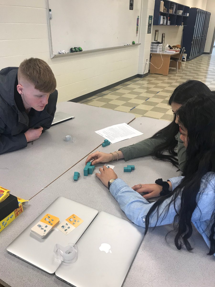 DianePerryFolk's tweet photo. Getting our engineering minds ready to design Puzzle Cubes next week w/Block by Block! @JCHSCougars
#PLTWIED #jchslife
#spatialthinking #problemsolving #engineeringminds https://t.co/IVYGdlK8mp