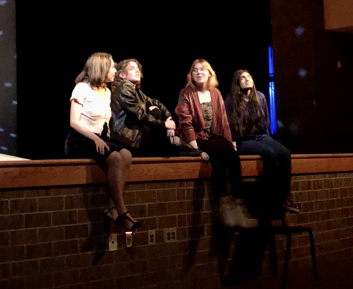 Great job to the RedHawk Theatre cast and crew who performed "Reviving Ophelia" last night! More shows are set for today at 7 p.m. (UIL Cast) and 8:15 p.m. (Alternate Cast) in the LHS auditorium as they ready for UIL competition this weekend! Admission is free!