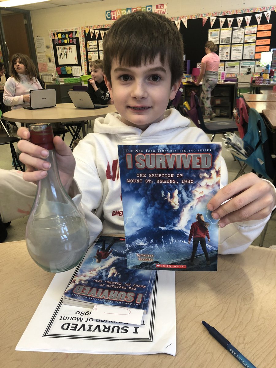 Thank you so much, Liam, for bringing in ash from Mount Saint Helens to share with your reading group! Liam’s mom collected this ash in 1981. <a href="/RoadrunnerROCKS/">Royalview Elementary</a> <a href="/WESchools/">Willoughby-Eastlake City Schools</a>