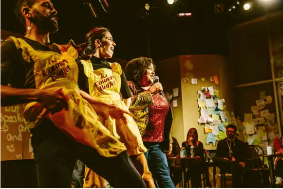 "Found is a wide-reaching glimpse into our 
shared humanity that is at once humorous, 
bland, heartwarming, and bizarre."" 
Thanks for the love, <a href="/stageandcinema/">Stage and Cinema</a>! We still 
have a few tickets available for this weekend, 
get them now before we sell out!"