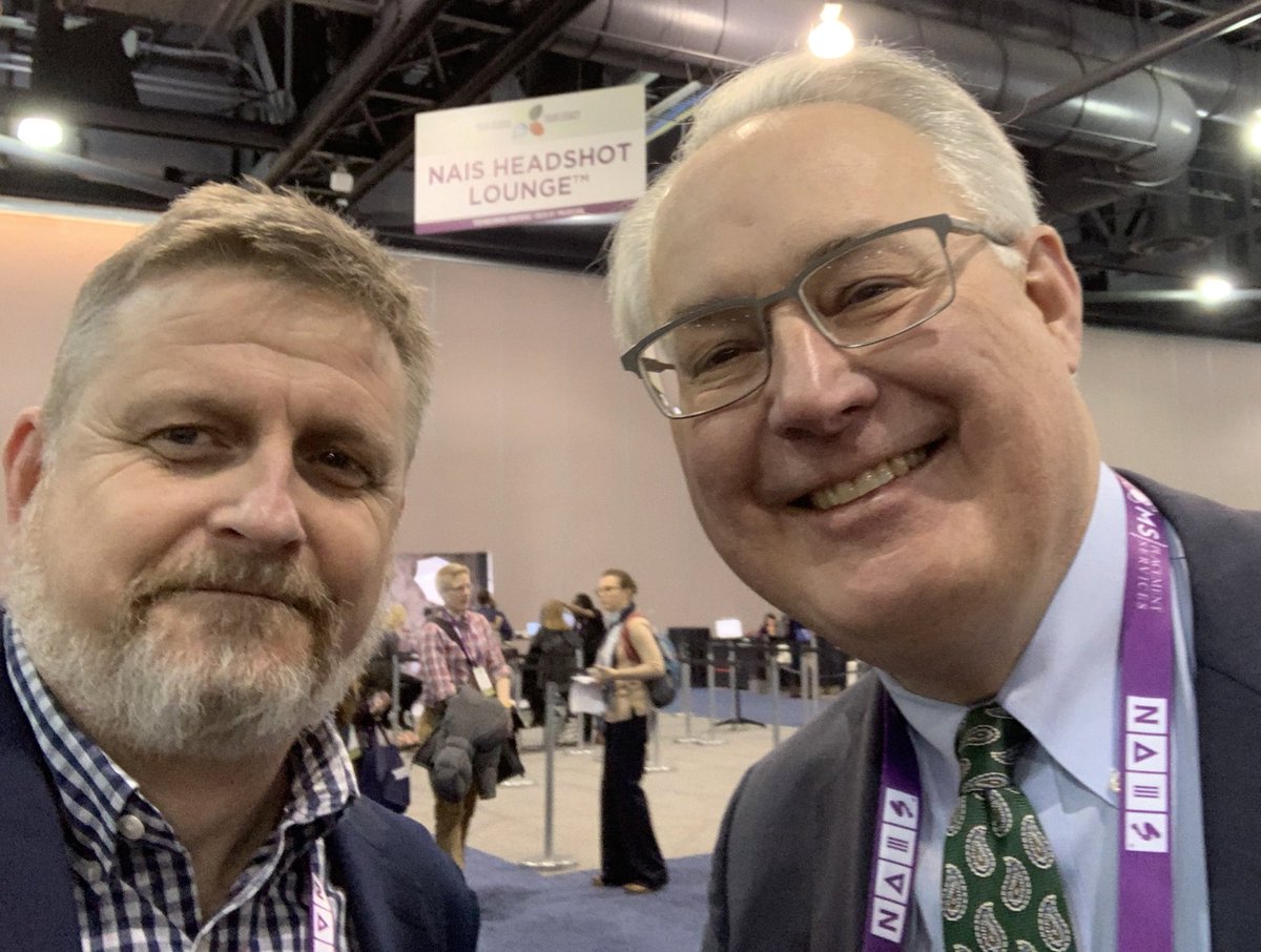 It’s Jim McKey, currently consulting but his prior roles include work at Friends Central, George School, and Earlham College.  He was the Admissions Director at Earlham when I applied!  Also a former FCE board member!
#QuakerEd #friendscentral #GeorgeSchool #Earlham1847 #NAISAC