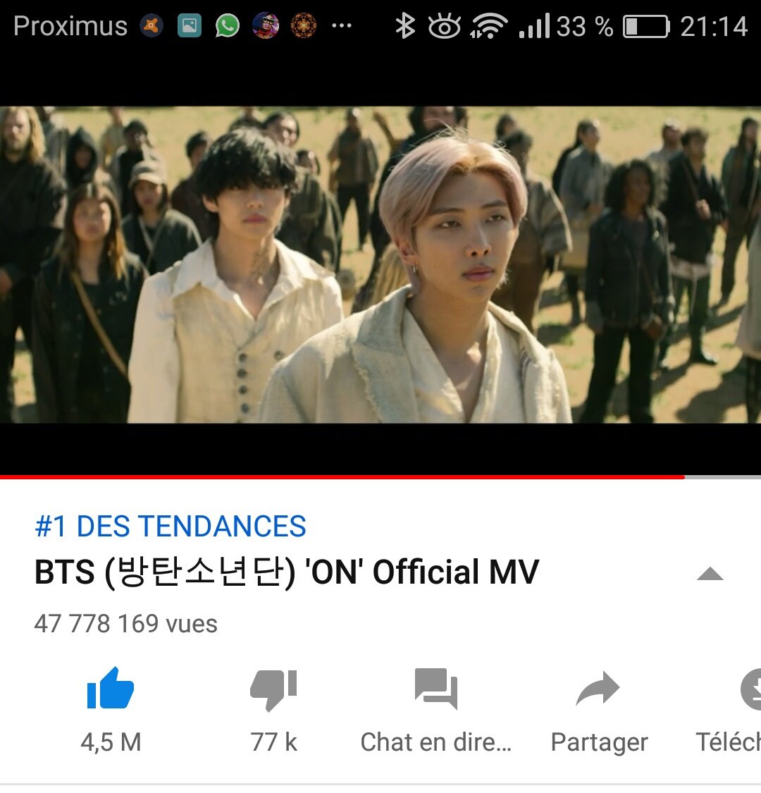 onlyBTS1030's tweet photo. Longevity is the key Armys ๐๐
#ONTO50M
#ONMusicVideo
#MAP_OF_THE_SOUL_7
@BTS_twt https://t.co/LlvCvo1TSz