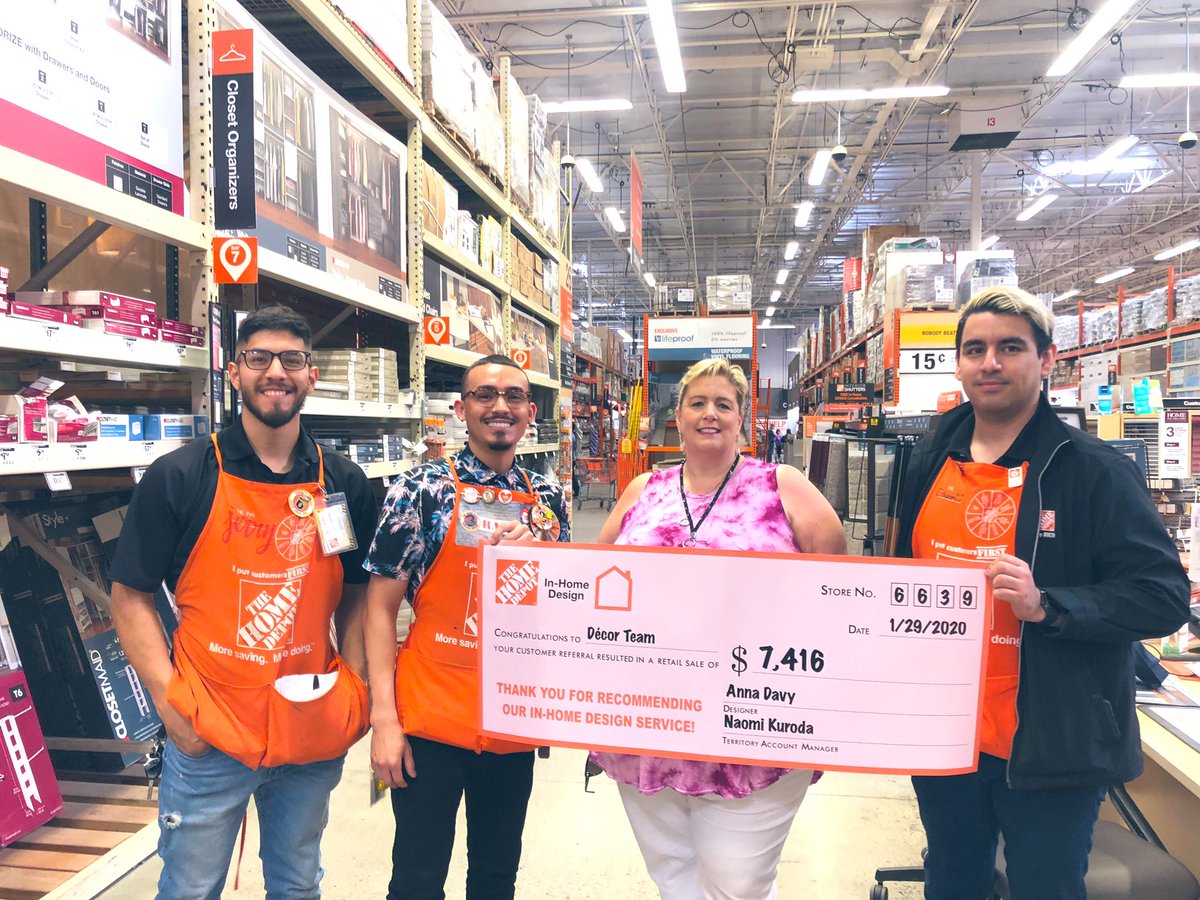 GardenGroveHD's tweet photo. Great job to our Flooring & Decor team! On this awesome $7,416 sale! Keep it up! 👏🏽 #ServicesForTheWin https://t.co/9eUW6naBRG