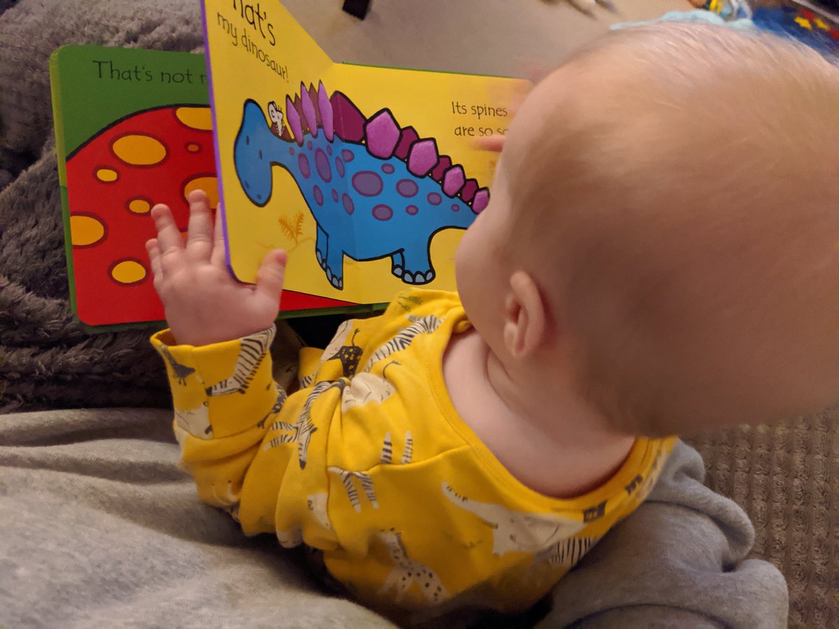 MrsHYr2's tweet photo. Love developing this little ones passion for reading 😍 #5months #maternityleave #startthemyoung https://t.co/JR74vu1hxe