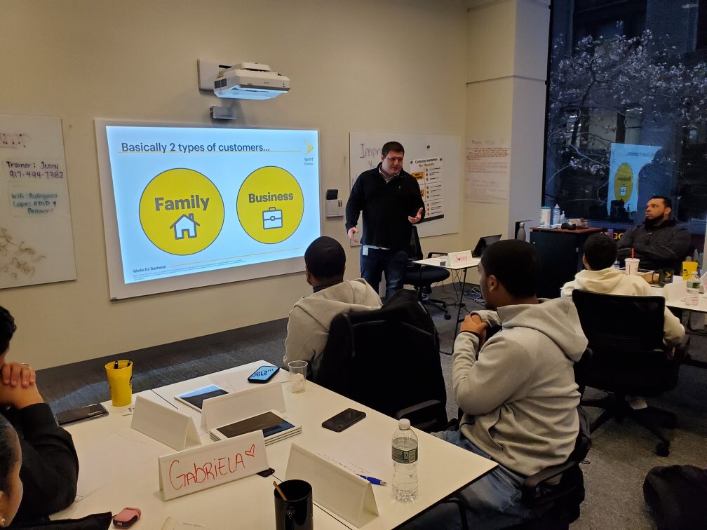 nickp421's tweet photo. Been on PTO all week but had to take a break from my break to teach these new hires a thing or two about #biz. 

Thank you @JennyDTrainer for having me! These sharks are ready! https://t.co/J4iO3U9QDS