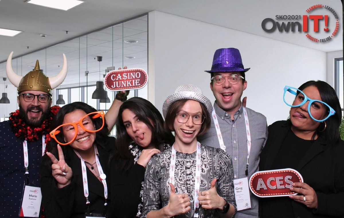 Redisinc's tweet photo. Vegas, SKO: The team worked hard to share insights on the ever-evolving tech industry; refine our cloud strategies; and dive deep into how Redis Enterprise brings value to our customers as a primary database, not just a cache. https://t.co/ak08GJ5FsG