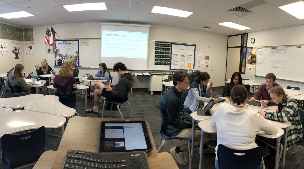 JB_Lit4Life's tweet image. When students are given the opportunity to teach each other, they accomplish amazing things! #APLanguage @HumbleISD_KHS