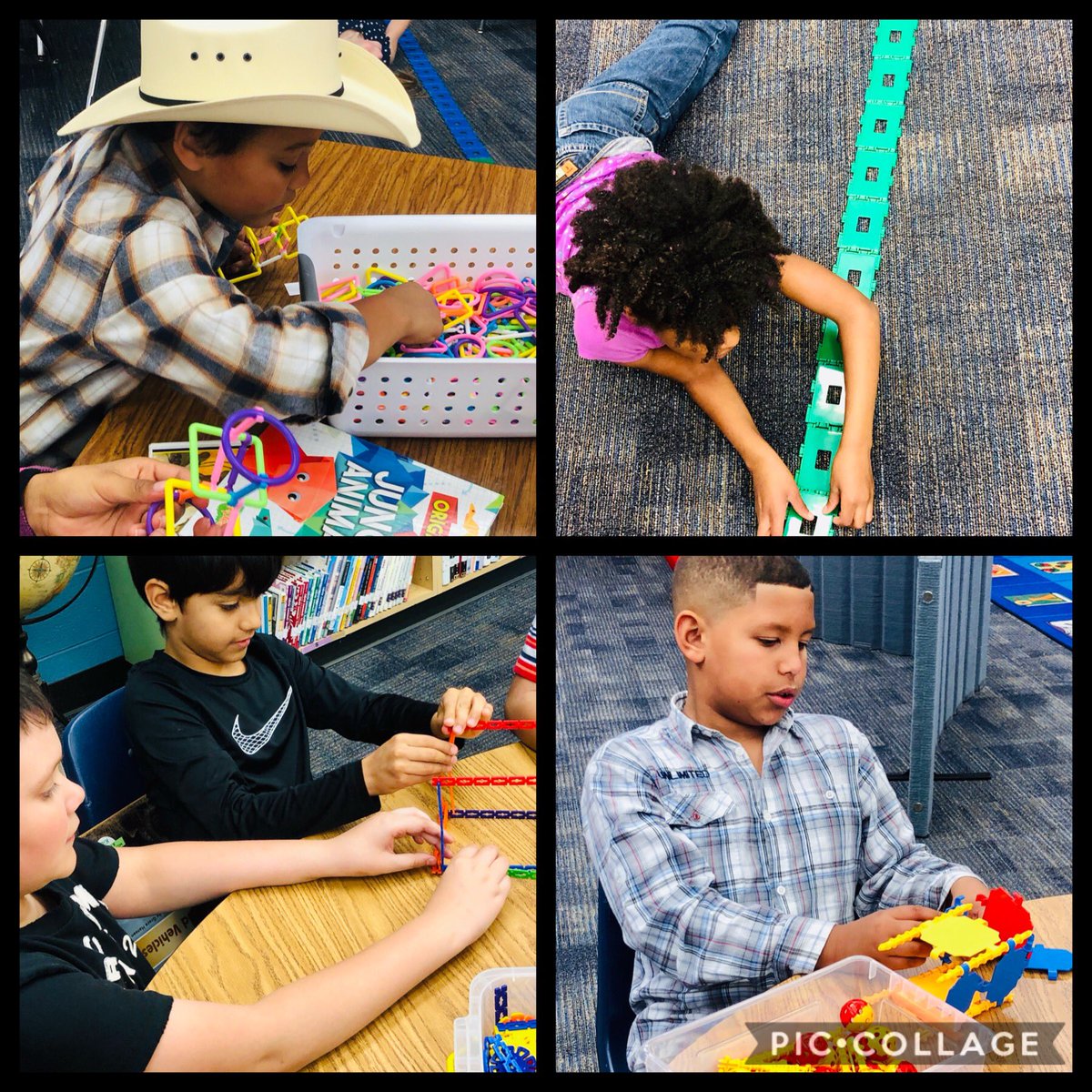 KohrvilleLib's tweet photo. Teamwork makes dream work! Collaboration in makerspaces w/ 3rd grade. #LibraryPromise @KohrvilleKISD #KleinISDPRSquad #refuse2sink #wb4k #KohLibFeb20 @CK_Sanchez2 @McallisterJodi @MrsOAviles https://t.co/zsVW3yw3Pl