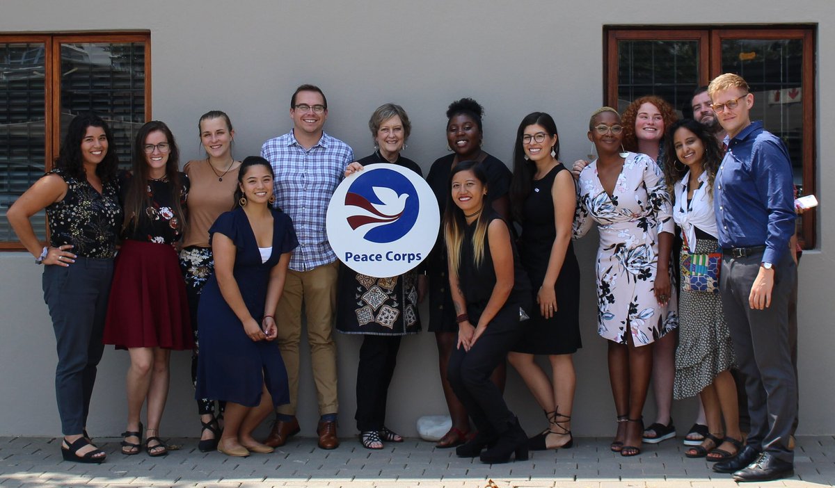 One of the best things about being <a href="/PeaceCorps/">Peace Corps</a> Director is spending time with Volunteers and hearing about their service. 

Meet the <a href="/PeaceCorpsSA/">Peace Corps SA</a> Volunteers I got to spend time with this week in South Africa!