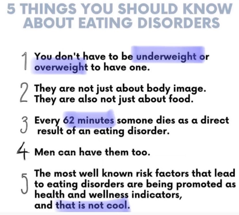 gracieinmusic's tweet image. #NEDAwarenessWeek