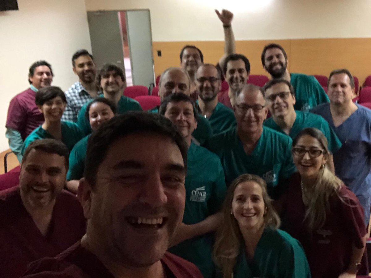 De esta manera en el 2019 📸 los profesionales nos acompañaron en el Curso "Hands On" de Cirugía Laparascópica de Ecografía y Cirugía Percutánea.👩‍⚕️👨‍⚕️

👉 En este 2020 te convocamos para el 📆 18 y 19 de Mayo. Inscripciones abiertas. ✍️