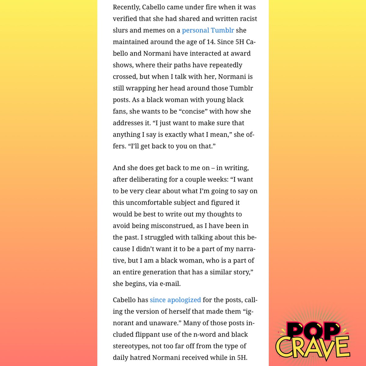 Pop Crave tweet media