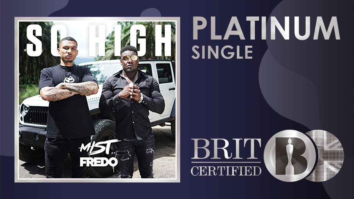 ⚡️  <a href="/tweet_mist/">MIST SICKMADE KARLA</a>'s 'So High' featuring <a href="/fredo/">Suzan EMRE</a> is now 2x Platinum! 💿💿