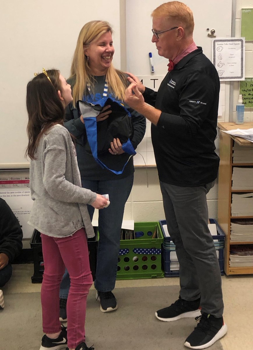 As part of #thanksCCSD, one honoree is randomly selected monthly to receive a gift bag &amp; $25 Visa card from Credit Union of Georgia. February’s winner is Boston ES teacher Susan Stringfellow, who was thanked by Ansley King. bit.ly/thanksCCSD #CCSDfam