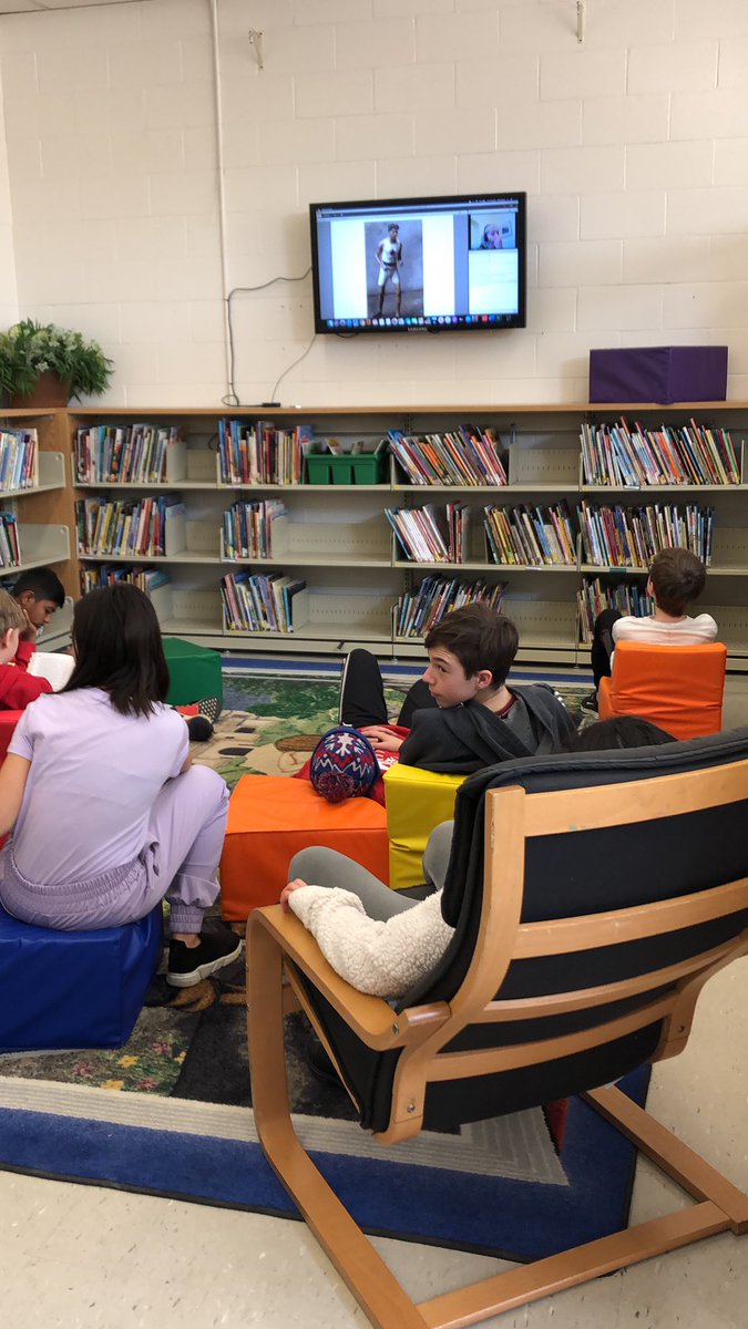 ThinkTankCruz's tweet photo. Forest of Reading with #ElizabethMacleod #MeetTomLongboat @ForestofReading #virtualauthorvisit We can’t wait! @TecumsehPS @PDSB_Libraries https://t.co/bkwOJI5WnC