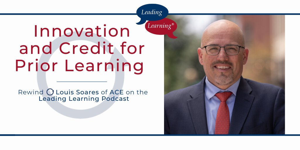 leadlearningnow's tweet image. Listen to @LouisSoares of @ACEducation talk about the emerging #lifelonglearning landscape, the concept of #creditforpriorlearning, and #ACEEngage, their peer-to-peer learning platform. 

#rewind #leadinglearning #innovation 

ow.ly/fTpP50yhD8r