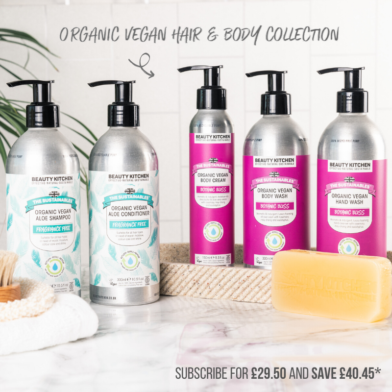BeautyKitchen's tweet photo. INTRODUCING…The #SustainableSubscription! ♻️  we’re giving away 1 of our largest bundles - simply follow us, retweet &amp; comment with an emoji which bundle you’d like to receive:
.
🍊 = Citrus Burst
🌺 = Botanic Bliss
❄️ = Minty Fresh
🧼 = Fragrance Free
.
https://t.co/iRX4wzlTSk https://t.co/59G5gGJYPY