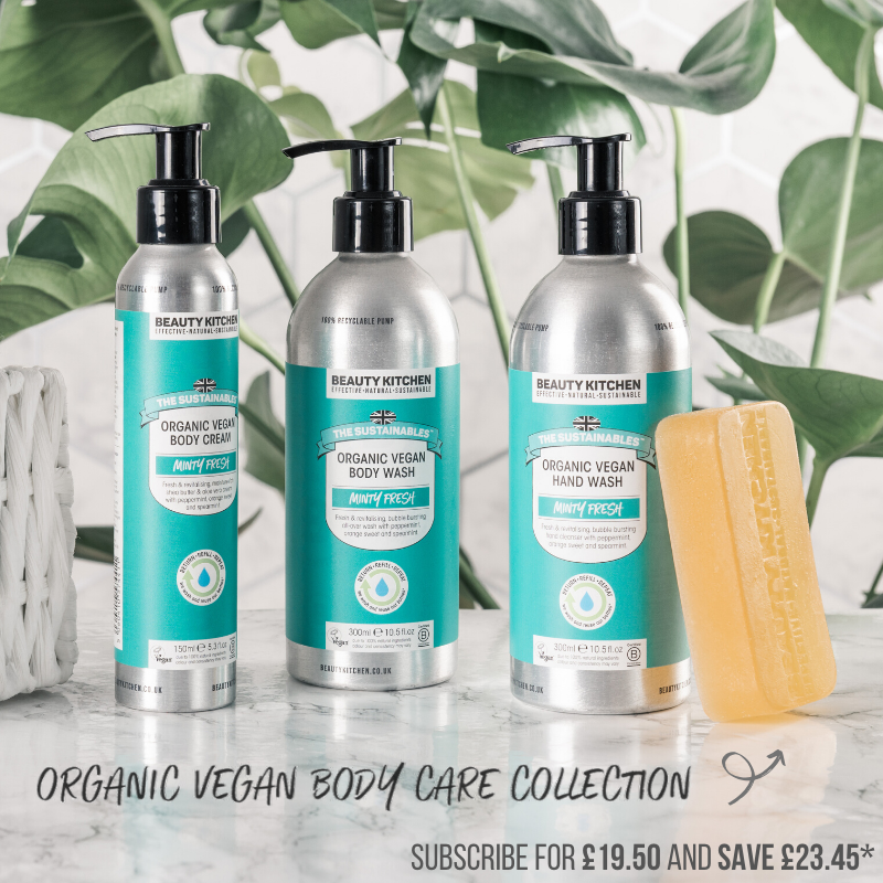 BeautyKitchen's tweet photo. INTRODUCING…The #SustainableSubscription! ♻️  we’re giving away 1 of our largest bundles - simply follow us, retweet &amp; comment with an emoji which bundle you’d like to receive:
.
🍊 = Citrus Burst
🌺 = Botanic Bliss
❄️ = Minty Fresh
🧼 = Fragrance Free
.
https://t.co/iRX4wzlTSk https://t.co/59G5gGJYPY