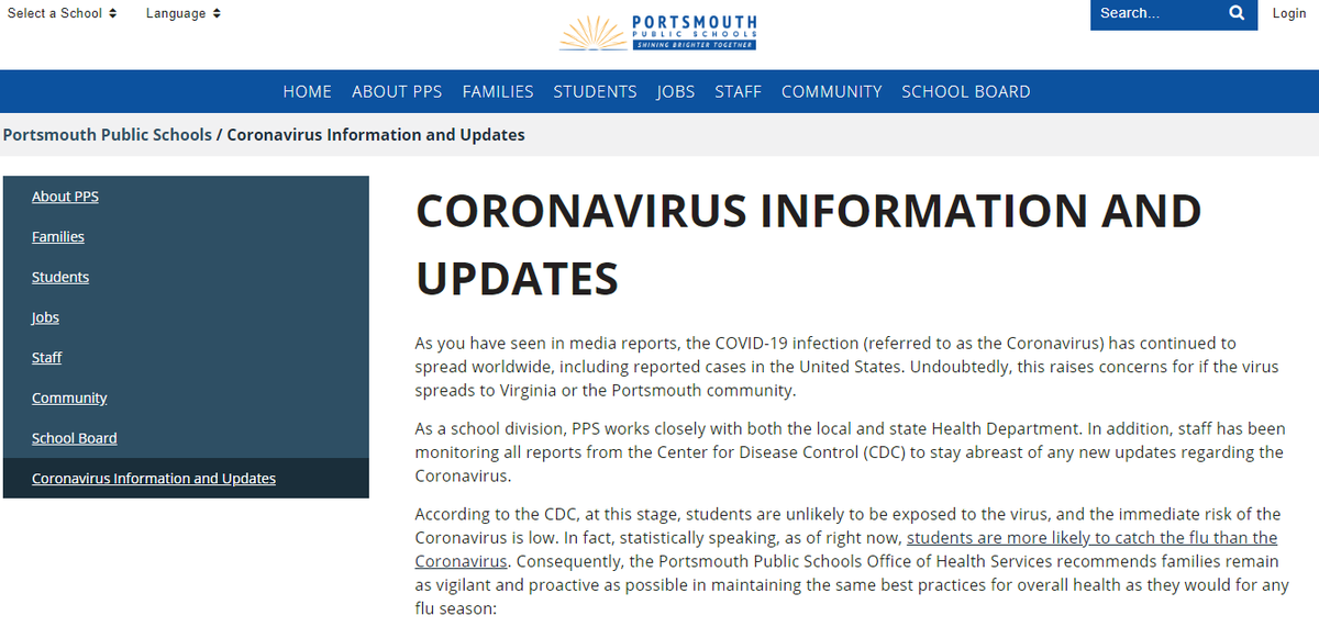 Portsmouth Schools tweet media