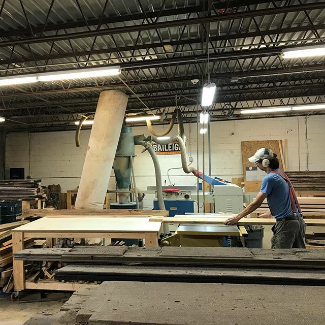 We’ve been working hard in the shop for the past few weeks to finish up a big project for First Baptist Church in Snellville. We’re excited to be delivering five tables and six benches to their recently built addition. We’ll be posting finished photos on… ift.tt/2TmQCbA