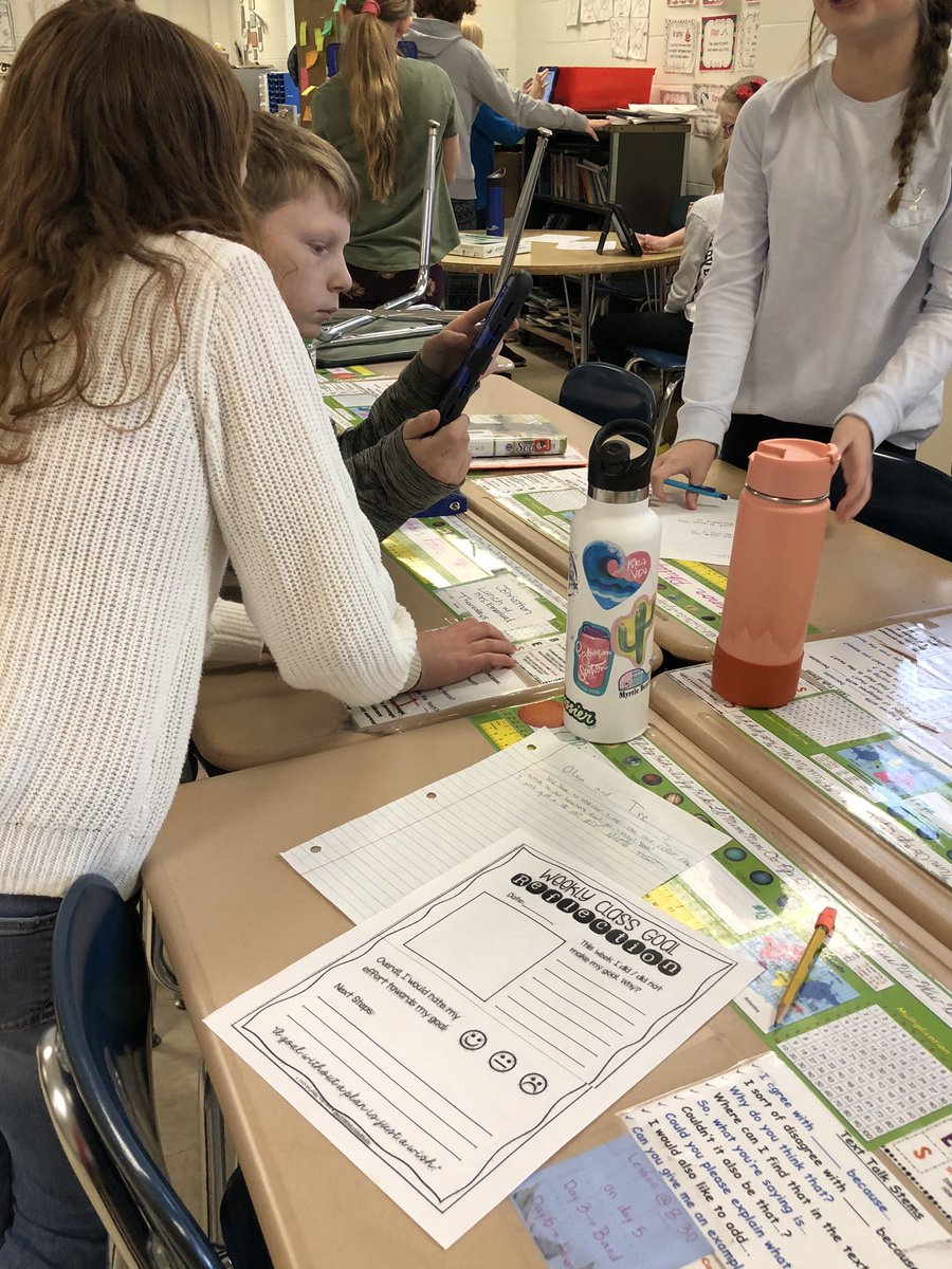 MrsFravel's tweet photo. Utilizing their love for TikTok to plan TikTok type videos to show off their SMART goals. @SPrivetts #IS_groundbreakers #ISinnovators #ExploreEmpowerExcel https://t.co/aVzvn7E4Qg