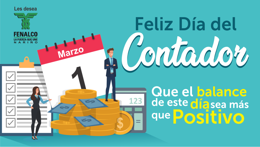FENALCON's tweet photo. Fenalco Seccional Nariño les desea un Feliz Día del Contador.
#FENALCONARIÑO https://t.co/3ZR51uerE3
