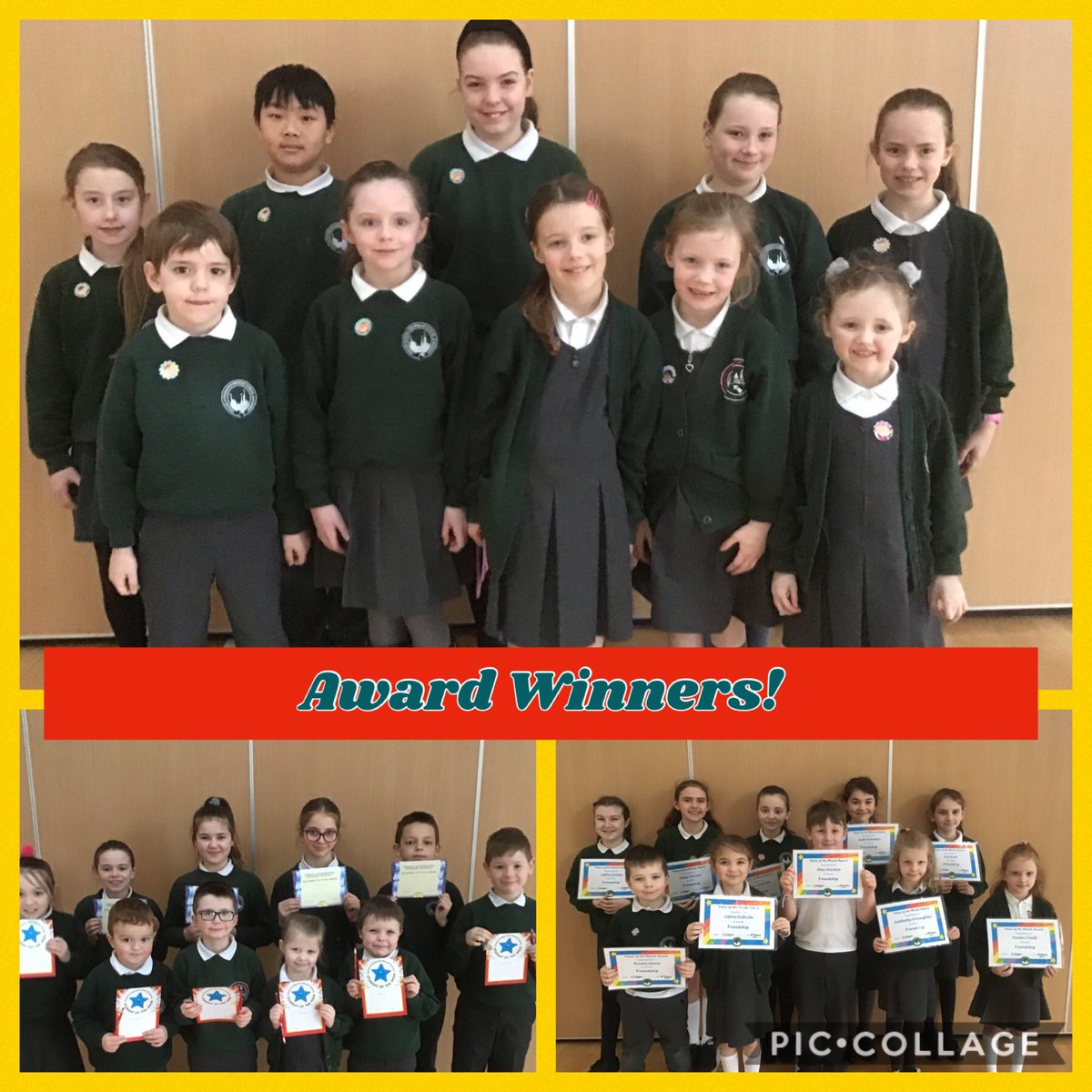 Omagh Integrated PS & Nursery (@omaghintegrated) on Twitter photo Congratulations to these boys and girls who were rewarded today at Assembly for Good Manners, Pupil of the Week and February Value: Friendship. #achieve #celebrate #reward Congratulations to these boys and girls who were rewarded today at Assembly for Good Manners, Pupil of the Week and February Value: Friendship. #achieve #celebrate #reward