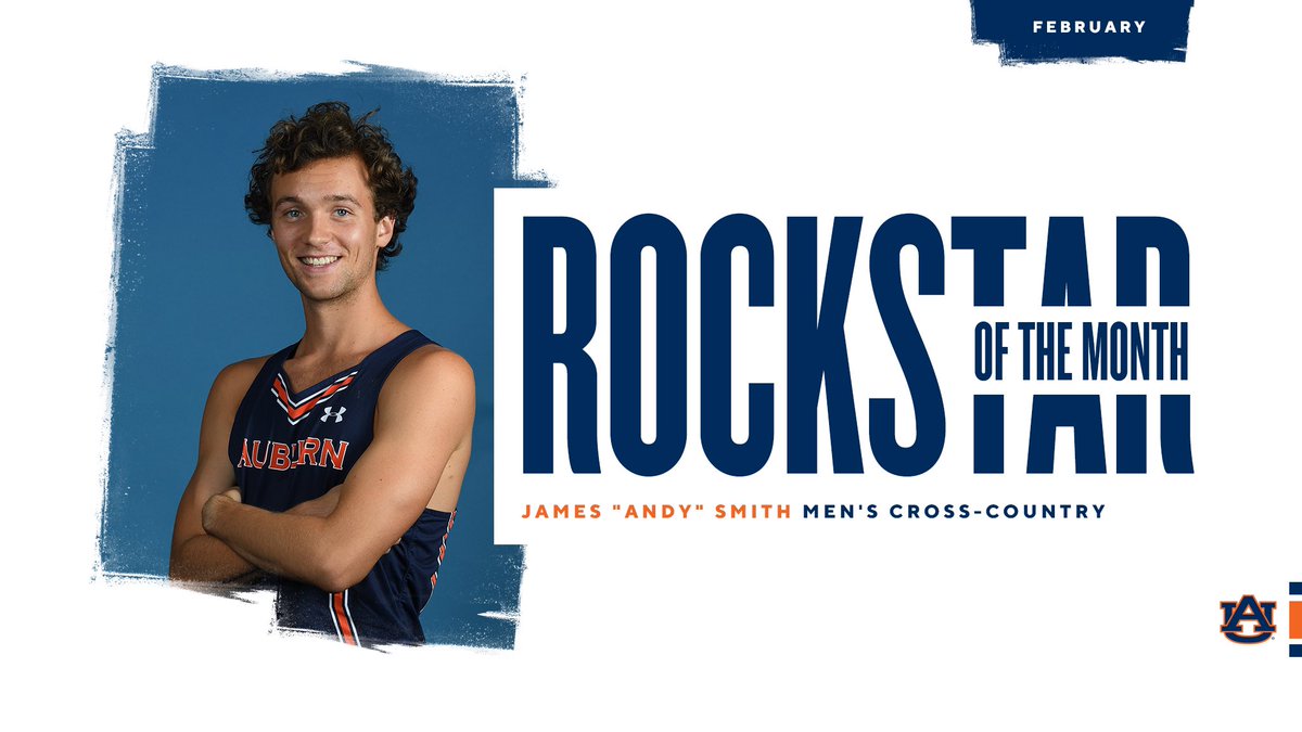 Your Men’s Cross-Country Rockstar of the Month is James “Andy” Smith! Andy is the Senior Leader on a very young team. He continues to excel in the classroom! #WarEagle