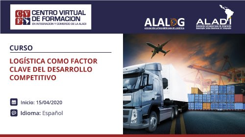 ALADI_SG's tweet photo. #CapacitaciónALADI Están abiertas las inscripciones para el curso virtual #gratuito "LOGÍSTICA COMO FACTOR CLAVE DEL DESARROLLO COMPETITIVO" #ALADI #ALALOG
🗓️ Inicio: 15 de abril
📣 Idioma: Español
¡No pierdas la oportunidad de participar! Regístrate 👉 https://t.co/xS8mErWfRV https://t.co/vnbmREDoCW