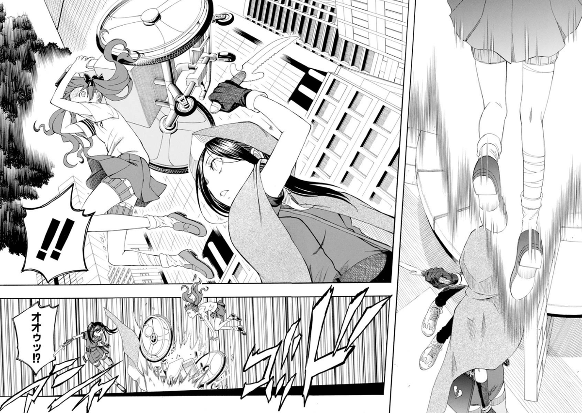 大覇星祭編で担当が一番好きなコマ割りがこの車椅子アタックです。黒子超カッコイイ♿️
#超電磁砲 