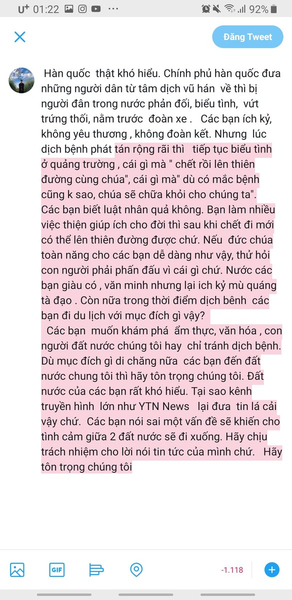 Thang986's tweet photo. #KoreansApologizetoVietnam
#YTN_사과해 
#AppologizeToVietNam https://t.co/DLocvpEu1n