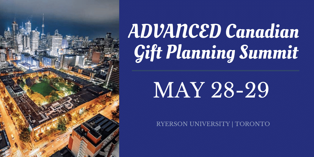 Canada’s premier strategic philanthropy gathering; experts in tax, insurance, gift and estate planning - The Advanced Canadian Gift Planning Summit takes place in Toronto this May. The best minds gather to talk about what matters: bit.ly/2NHKYi2 #StrategicPhilanthropy
