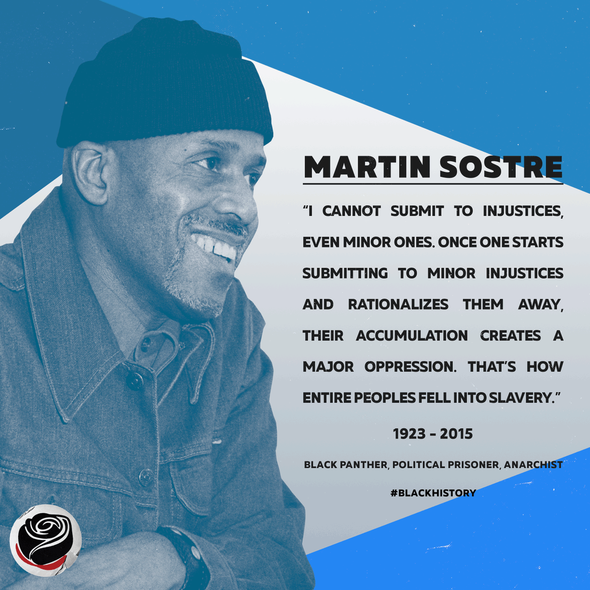 Celebrate the tradition of  #BlackAnarchism with Lucy Parsons, Lorenzo Kom'boa Ervin, Martin Sostre, and Kulwasi Balagoon - four important figures that are far too often overlooked.See below for more on each of these figures and links. (THREAD) #BlackHistoryMonth  