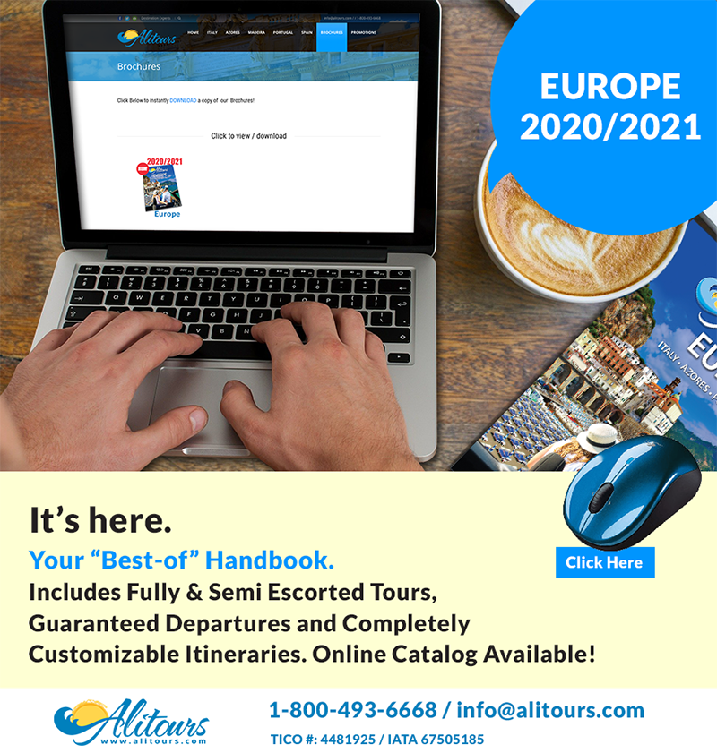 Alitours's tweet image. Visit all products online (2020/2021) - ALITOURS INTERNATIONAL INC.
For more info see alitours.com or call 416-653-7751.
#europe #vacation #tour #freedom #carrental #hotel #life #alitours #touroperator #toronto