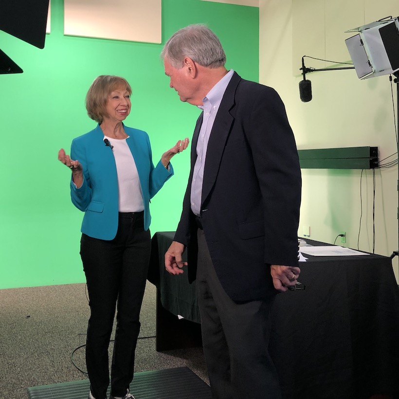 abatechnologies's tweet photo. We have some exciting things to share!
Janis Allen and Mike McCarthy came to the studio this week to record content for new courses!

#obm #organizationalbehavior #workplace #initiatives #supervisors #leansixsigma  #healthcare #organizationalbehaviormanagement #behavioranalysis https://t.co/nR8h6O1M6D