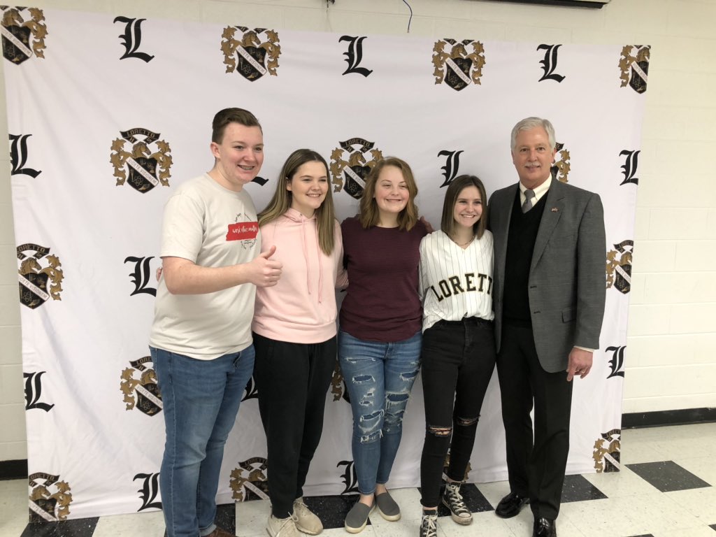 vutnerabIe's tweet photo. Super proud of these awesome @LorettoHigh Students That Work! It was so fun honoring you guys today! #WorkEthicsMatter #ProudCTEDirector https://t.co/70LF8DDVeE