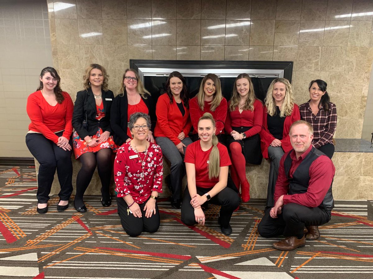 StonebridgeCos's tweet image. Our Doubletree by Hilton Denver Tech team dressed in red to raise awareness for American Heart Month! ❤️ Sadly, heart disease is the #1 killer of women in the USA. We are proud of our team for raising awareness.