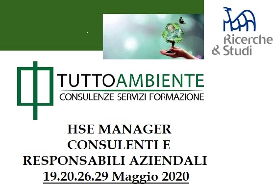 CONFINDUSTRIAAV's tweet photo. @TuttoAmbiente @RicercheStudi corso HSE Manager, Responsabili e Consulenti Ambientali  https://t.co/FPFvMrBCk6 https://t.co/VKHIEcdE8j