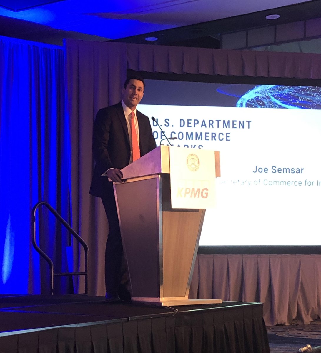 SCAutoCouncil's tweet photo. It's an honor to have .@TradeGov Acting Undersecretary of Commerce for International Trade Joe Semsar speak to #SCAutoSum20 https://t.co/VTkLTwD1hP