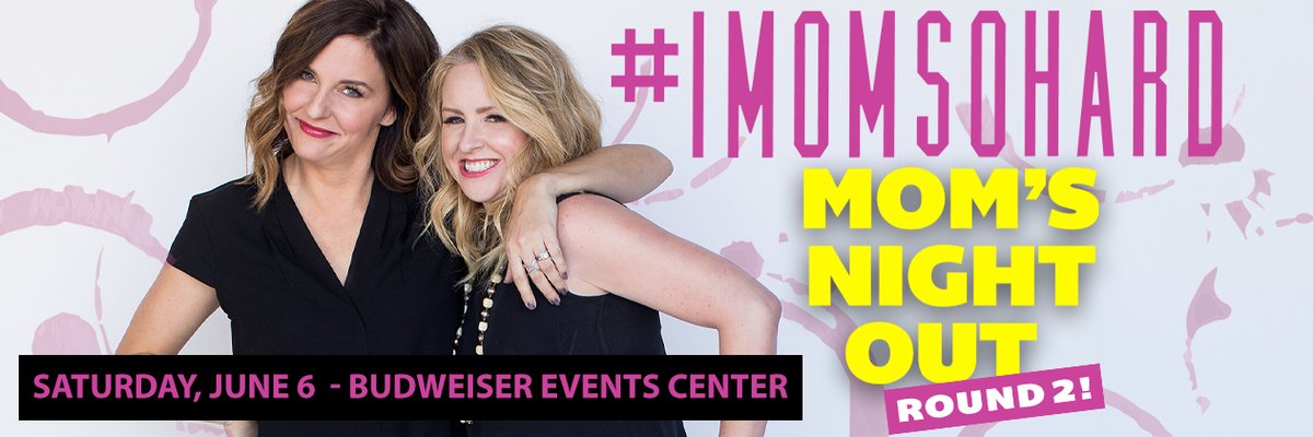 BudEventsCenter's tweet image. ON SALE NOW: #IMOMSOHARD  |  Saturday, June 6th @ 7PM 

Buy Tickets --&amp;gt; bit.ly/IMOMSOHARD20

You can also buy tickets at the OCR Box Office inside the BEC or by calling 877-544-TIXX.