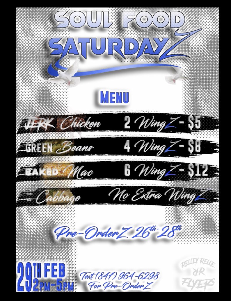 MuDelta1920's tweet image. Y’all know the Zetas can cook! 🌚😂😂 Be sure to place your order ❕ Soul Food SaturdayZ 🍴😋 #SIUC