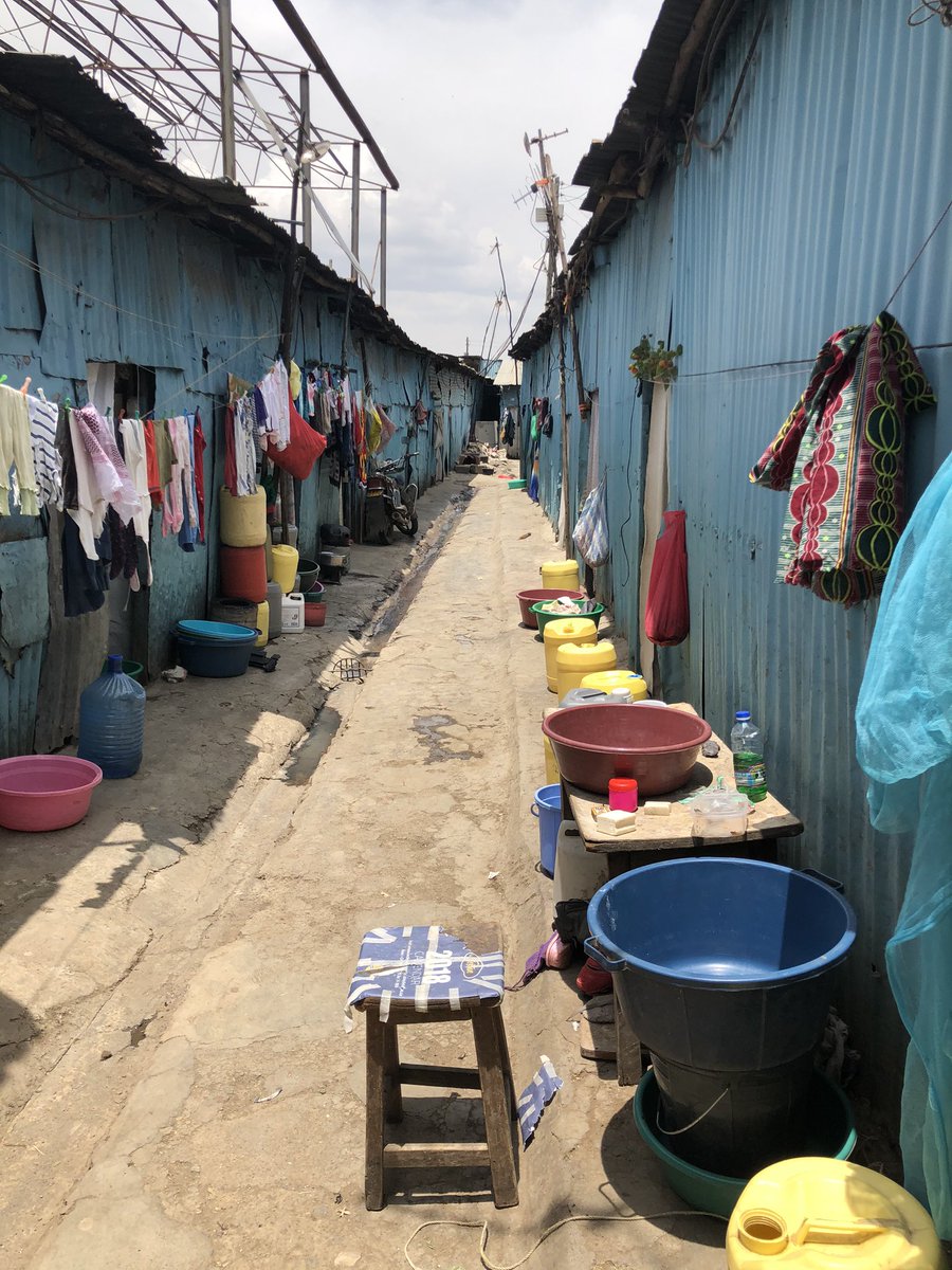 LukeSeidl's tweet photo. Had the opportunity to visit Mathare, Nairobi’s most densely populated area with @Sanergy this week. Sanergy is a social enterprise providing easily cleanable, affordable toilets + hygiene education. They produce 200 toilets/month and want to do 500. #impinv #SDGs #WASH @Kiva https://t.co/IERq2NeFw7