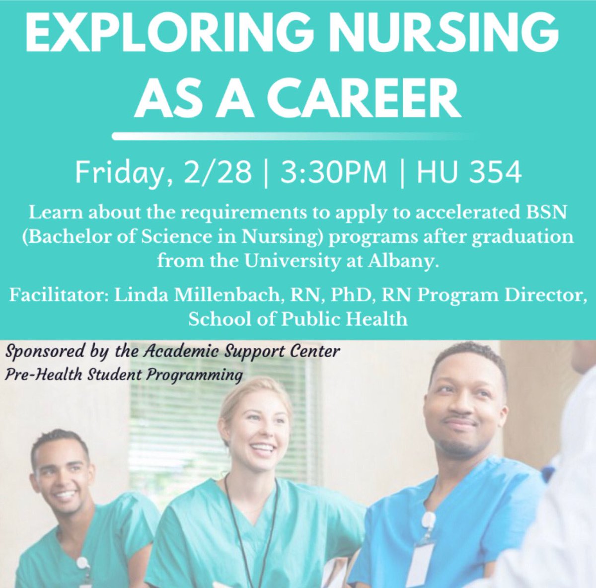 UAlbanyAdvising's tweet photo. Attn: @UAlbany - Happening this afternoon! Can’t wait to see you there. https://t.co/x7HTKmQLuW