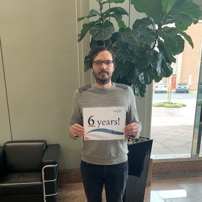 DutyFirstVA's tweet photo. Happy DFC Anniversary to Trent, a Manager on the Healthcare Program Operations team. We appreciate all Trent does for Duty First! https://t.co/Xrozc8j57R